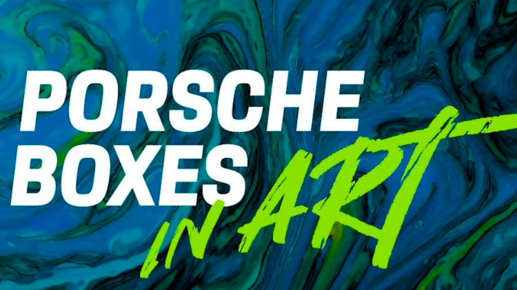 Porsche Boxes in Art: Málaga, Porsche y Arte en vivo