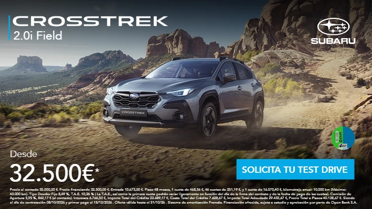 Subaru Crosstrek desde 32.500€*